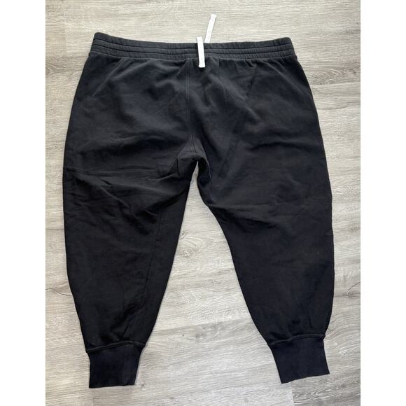 Under Armour Rival Fleece Jogger Sweatpants Women's 2X Black Loose Stretch Plus - Picture 2 of 5